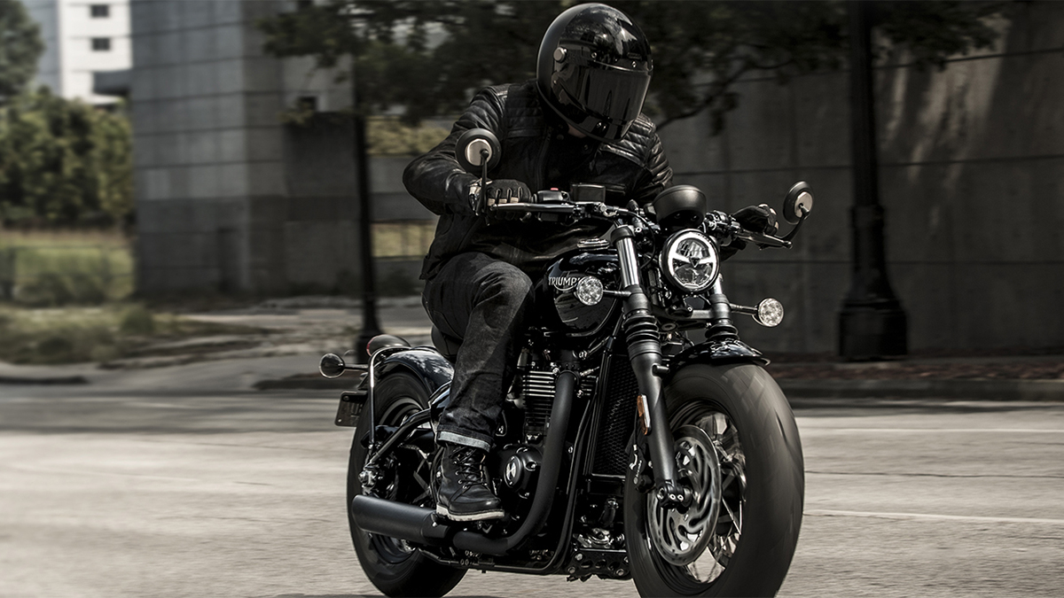 2018 Triumph Bonneville Bobber Black ABS