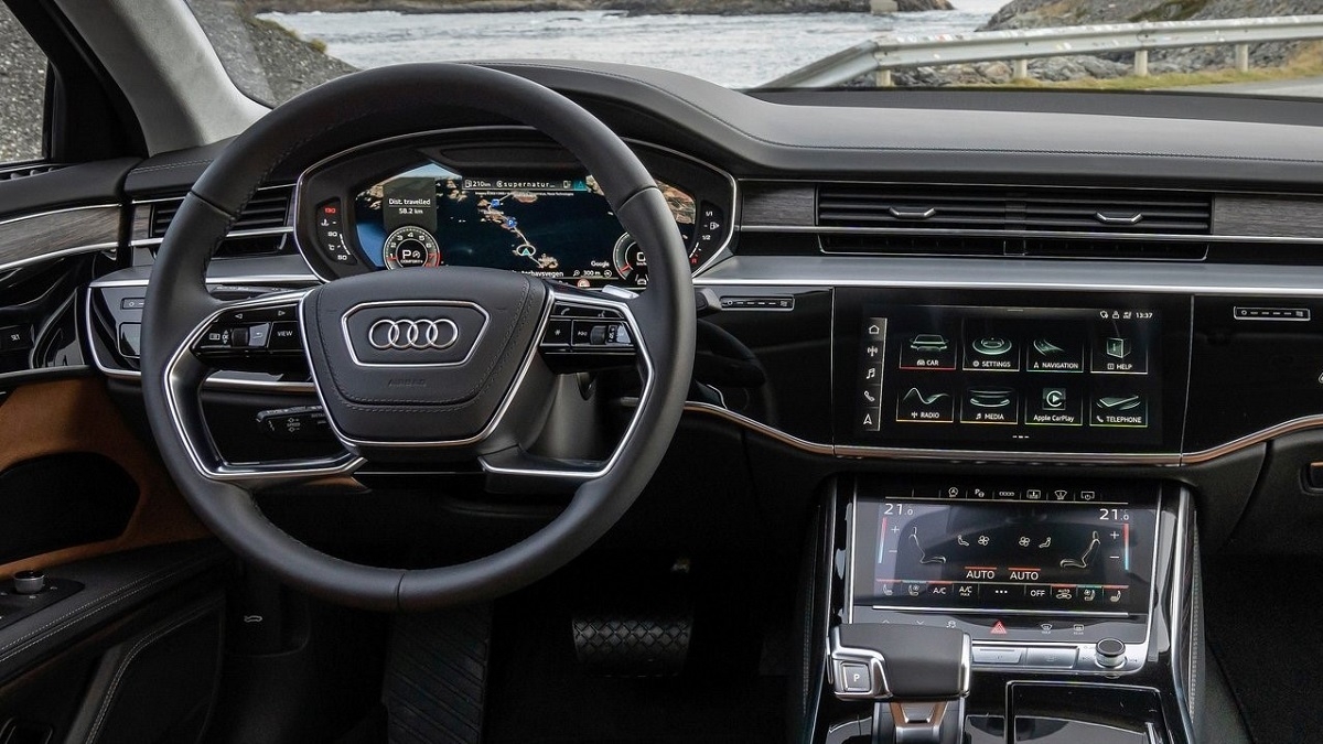 2024 Audi A8 55 TFSI quattro S-Line Black