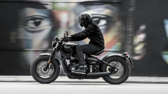 2018 Triumph Bonneville Bobber Black ABS