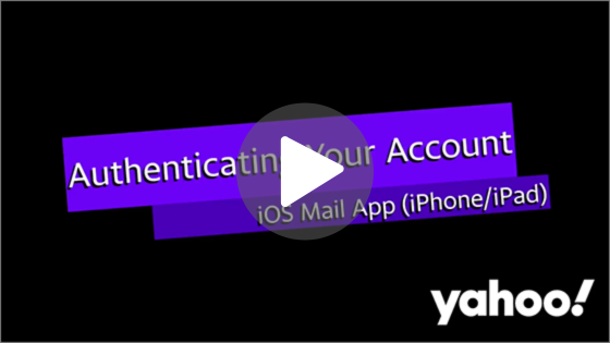 Image of the iOS Mail reauthentication video title page.